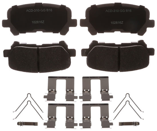 Picture of 14D1281CHF1 Ceramic Disc Brake Pad  BY ACDelco