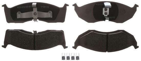 Picture of 14D730CHF1 Ceramic Disc Brake Pad  BY ACDelco