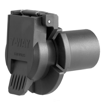 Picture of 56415 Replacement 7-Way RV Blade OEM Socket  By CURT MFG INC
