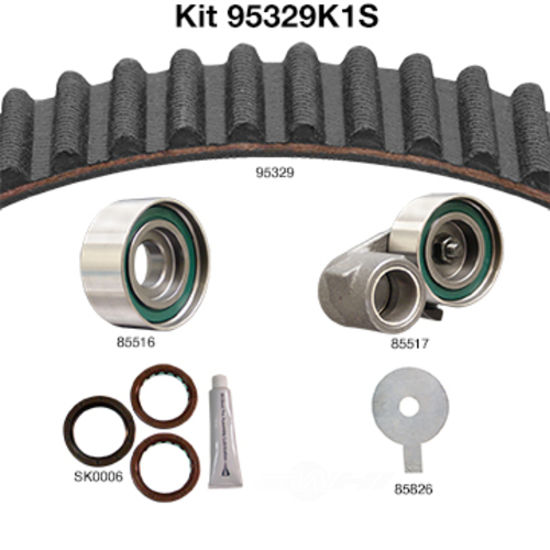 Picture of 95329K1S Timing Belt Kit w/Seals  By DAYCO PRODUCTS LLC