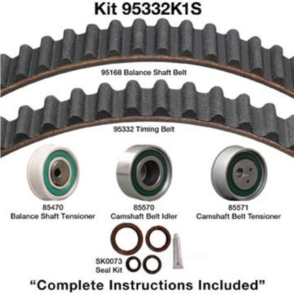 Picture of 95332K1S Timing Belt Kit w/Seals  By DAYCO PRODUCTS LLC