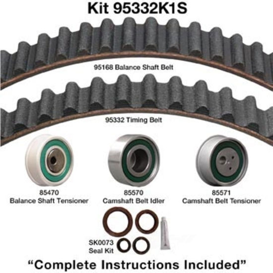 Picture of 95332K1S Timing Belt Kit w/Seals  By DAYCO PRODUCTS LLC