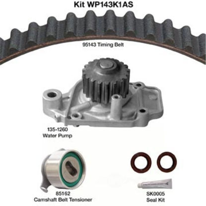 Picture of WP143K1AS Engine Timing Belt Kit w/Water Pump & Seals  By DAYCO PRODUCTS LLC
