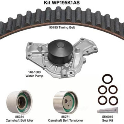 Picture of WP195K1AS Engine Timing Belt Kit w/Water Pump & Seals  By DAYCO PRODUCTS LLC