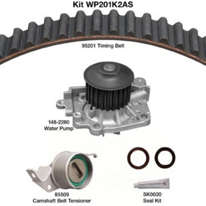 Picture of WP201K2AS Engine Timing Belt Kit w/Water Pump & Seals  By DAYCO PRODUCTS LLC