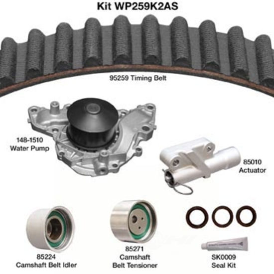 Picture of WP259K2AS Water Pump Kit w/Seals  By DAYCO PRODUCTS LLC