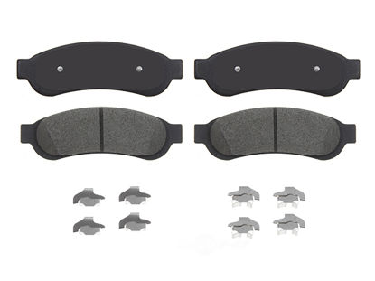 Picture of XMD1067 Severe Duty Brake Pads  By IDEAL BRAKE PARTS