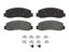 Picture of XMD1333 Severe Duty Pads  By IDEAL BRAKE PARTS