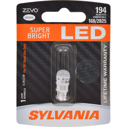 Picture of 194LED.BP ZEVO Blister Pack Side Marker Light Bulb  By SYLVANIA