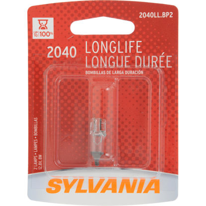 Picture of 2040LL.BP Long Life Blister Pack Parking Light Bulb  By SYLVANIA