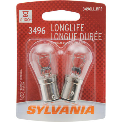 Picture of 3496LL.BP2 Long Life Blister Pack Twin Side Marker Light Bulb  By SYLVANIA