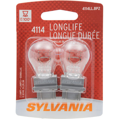 Picture of 4114LL.BP2 Long Life Blister Pack Twin Daytime Running Light Bulb  By SYLVANIA