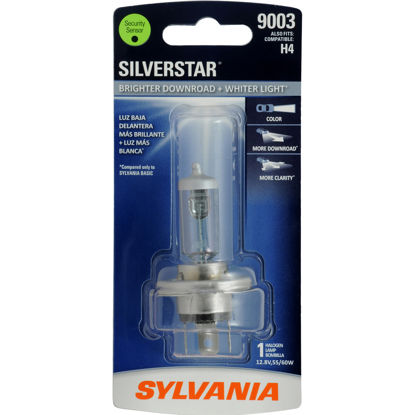 Picture of 9003ST.BP SilverStar Blister Pack Headlight Bulb  By SYLVANIA
