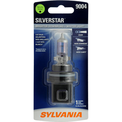 Picture of 9004ST.BP SilverStar Blister Pack Headlight Bulb  By SYLVANIA