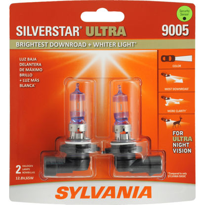 Picture of 9005SU.BP2 SilverStar Ultra Blister Pack Twin Headlight Bulb  By SYLVANIA