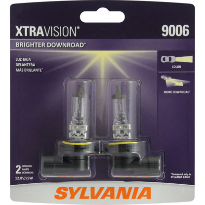 Picture of 9006XV.BP2 XtraVision Blister Pack Twin Headlight Bulb  By SYLVANIA