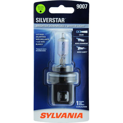 Picture of 9007ST.BP SilverStar Blister Pack Headlight Bulb  By SYLVANIA