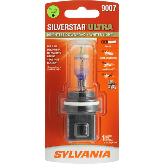 Picture of 9007SU.BP SilverStar Ultra Blister Pack Headlight Bulb  By SYLVANIA