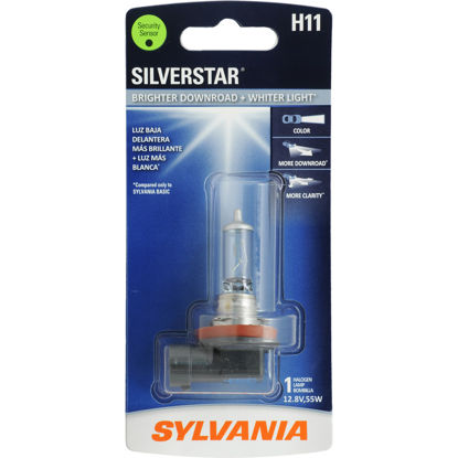 Picture of H11ST.BP SilverStar Blister Pack Headlight Bulb  By SYLVANIA