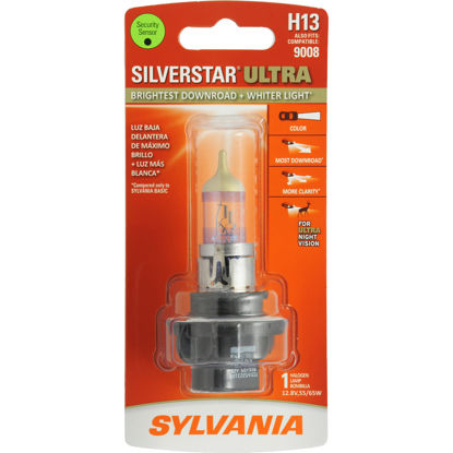 Picture of H13SU.BP SilverStar Ultra Blister Pack Headlight Bulb  By SYLVANIA