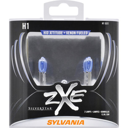 Picture of H1SZ.PB2 SilverStar zXe Plastic Box Twin Headlight Bulb  By SYLVANIA