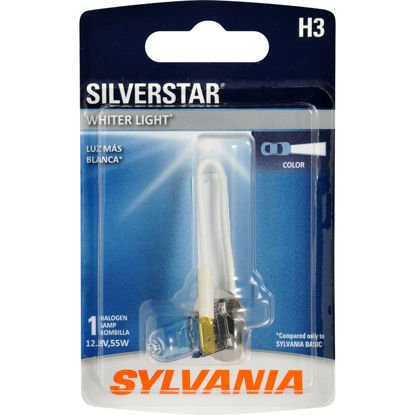 Picture of H3ST.BP SilverStar Blister Pack Fog Light Bulb  By SYLVANIA