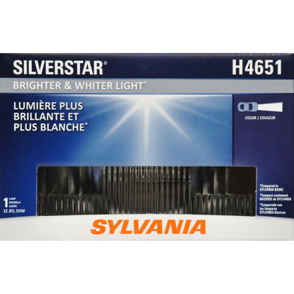 Picture of H4651ST.BX SilverStar Box Headlight Bulb  By SYLVANIA