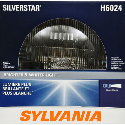 Picture of H6024ST.BX SilverStar Box Headlight Bulb  By SYLVANIA