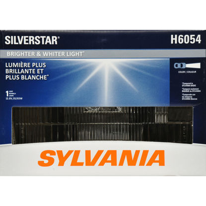 Picture of H6054ST.BX SilverStar Box Headlight Bulb  By SYLVANIA