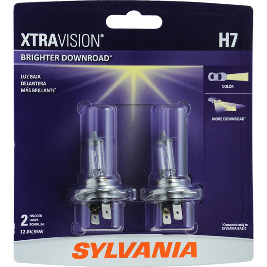 Picture of H7XV.BP2 XtraVision Blister Pack Twin Headlight Bulb  By SYLVANIA
