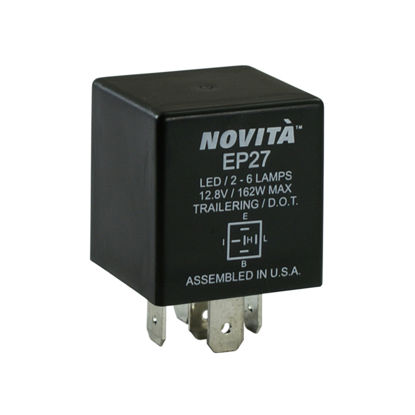 Picture of EP27 Hazard Warning and Turn Signal Flasher  By NOVITA FLASHERS