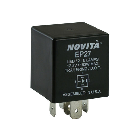 Picture of EP27 Hazard Warning and Turn Signal Flasher  By NOVITA FLASHERS