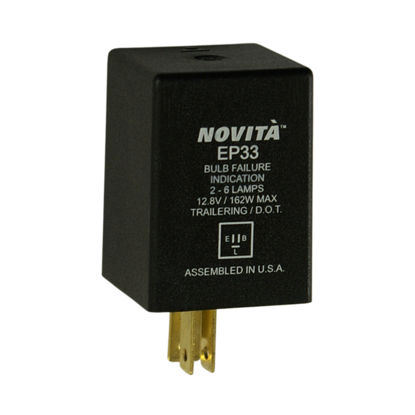 Picture of EP33 Hazard Warning and Turn Signal Flasher  By NOVITA FLASHERS
