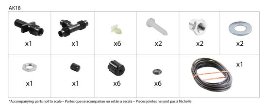 Picture of AK18 Monroe Shock Absorber Air Hose Kit  By MONROE SHOCKS/STRUTS
