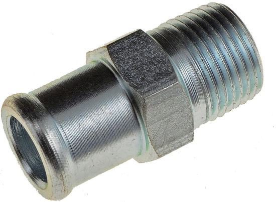 Picture of Heater Hose Connector 5/8 In. Hose X 3/8-18 Npt X 1-1/2 In. Long Nipple (56152) By DORMAN-HELP