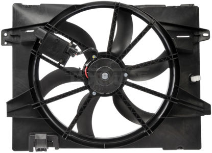 Picture of Radiator Fan Assembly With Upgraded Controller (621-353XD) By DORMAN OE SOLUTIONS