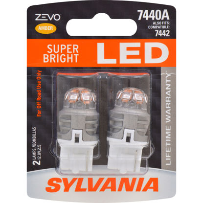 Picture of 7440ALED.BP2 39216 - ZEVO2 G2 7440ALED.BP2 By SYLVANIA RETAIL PACKS