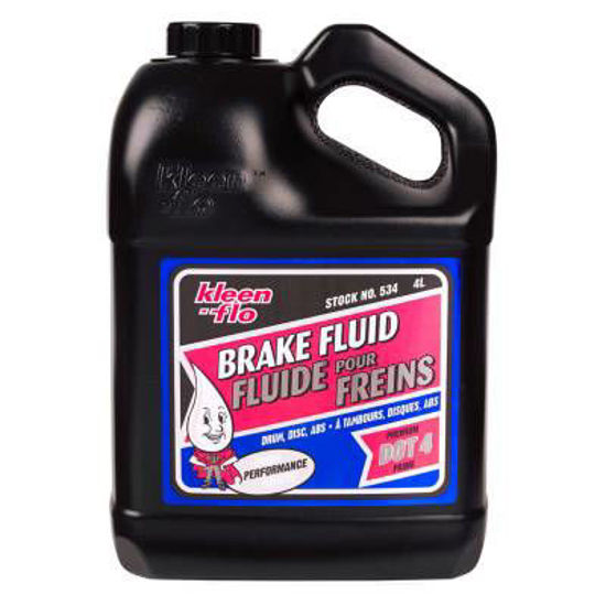 Picture of Kleen-Flo Brake Fluid, Super HD, Dot4 (4L)
