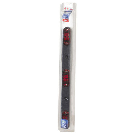 Picture of Grote 2 1/2" Oval LED Bar Lamp, Red (Retail Pack)