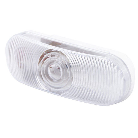 Picture of Grote Economy Oval Dual-System Backup Lamp, Femail-Pin, Clear